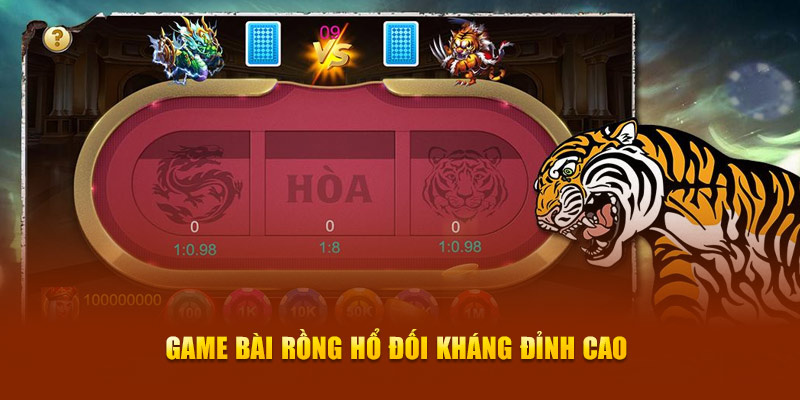 Game bài rồng hổ đối kháng đỉnh cao